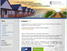 Tablet Screenshot of neptun-dabki.pl